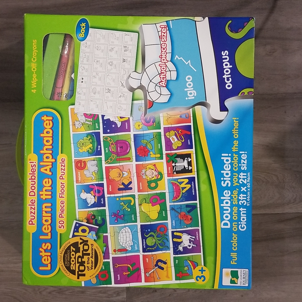 Let's learn the alphabet puzzle
